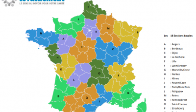 carte des sections locales